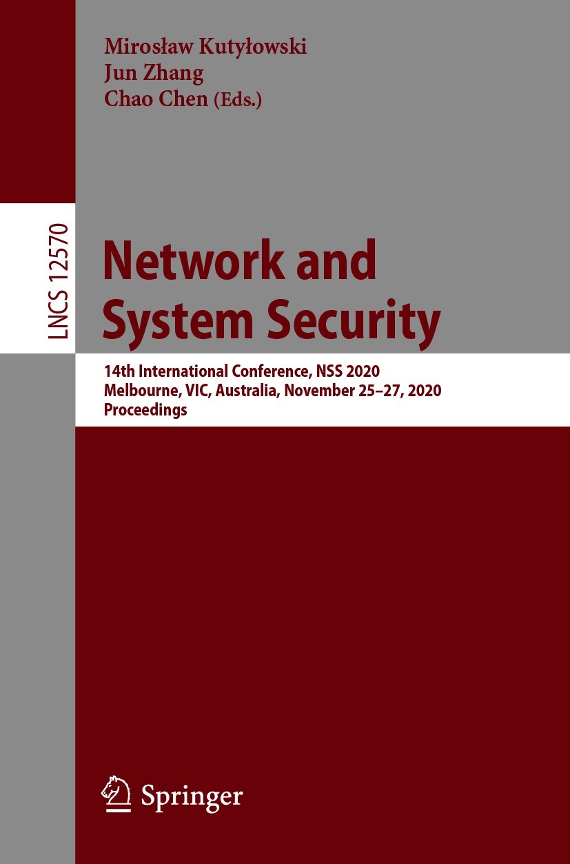 Network and System Security: 14th International Conference, NSS