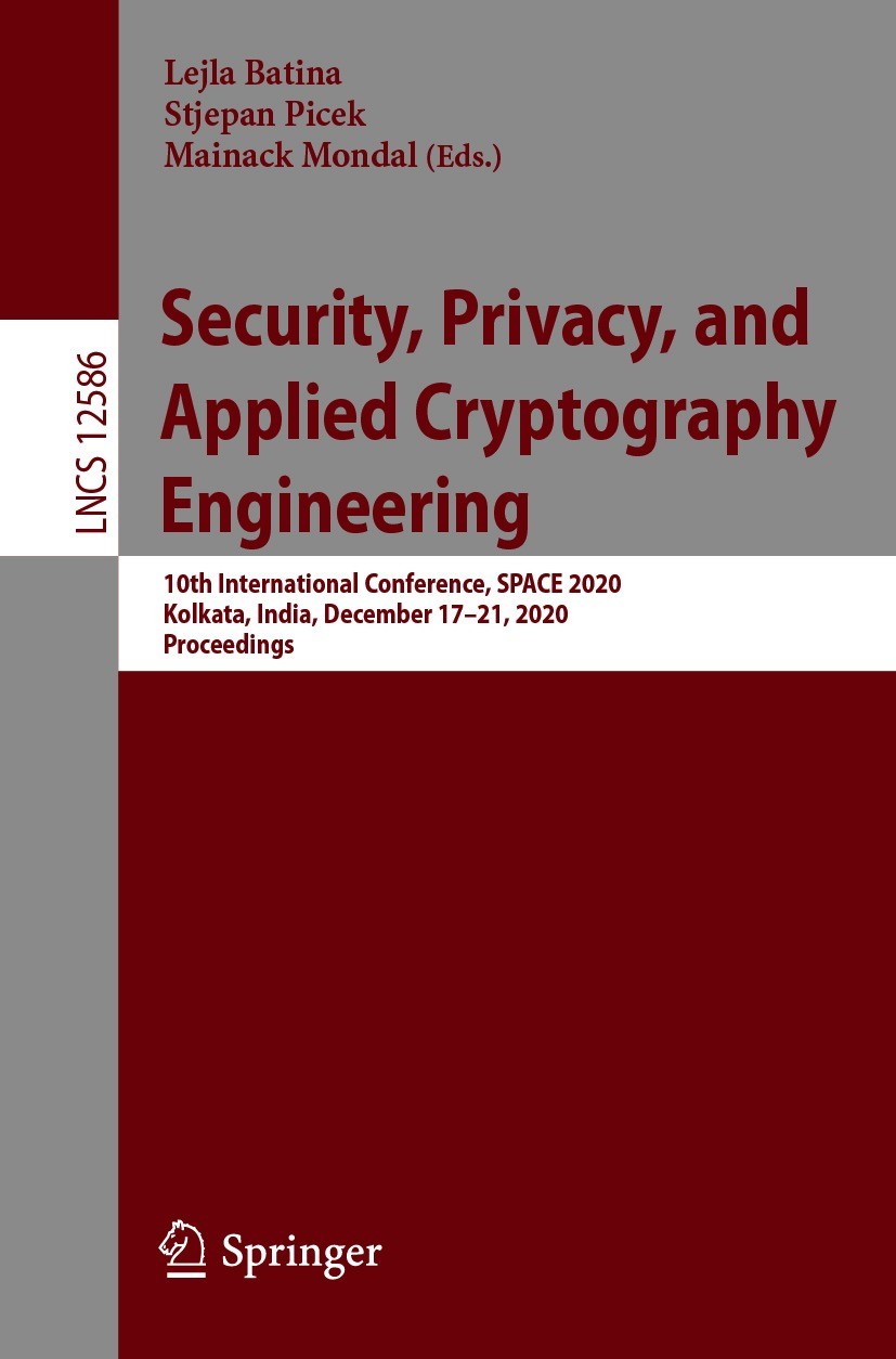 Security, Privacy, and Applied Cryptography Engineering: 10th 