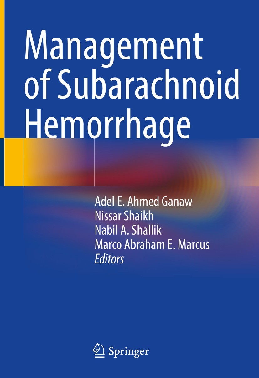 The subarachnoid hemorrhage (SAH) stages. The yellow arrows