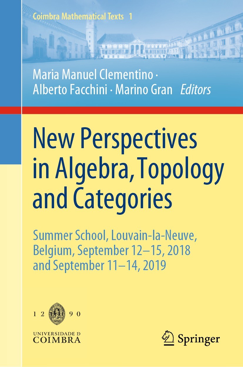 New Perspectives in Algebra, Topology and Categories: Summer
