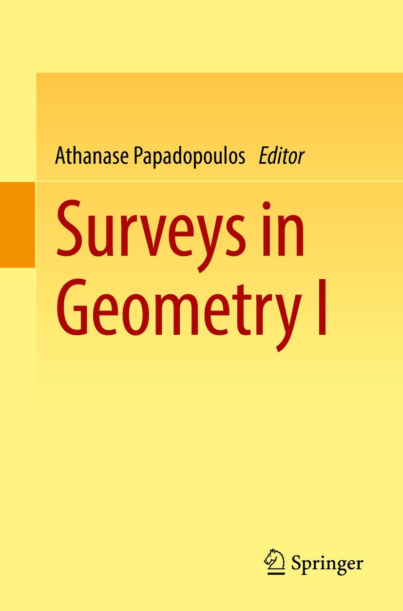 見事な創造力 Surveys in SpringerLink | I Geometry 自然科学と技術