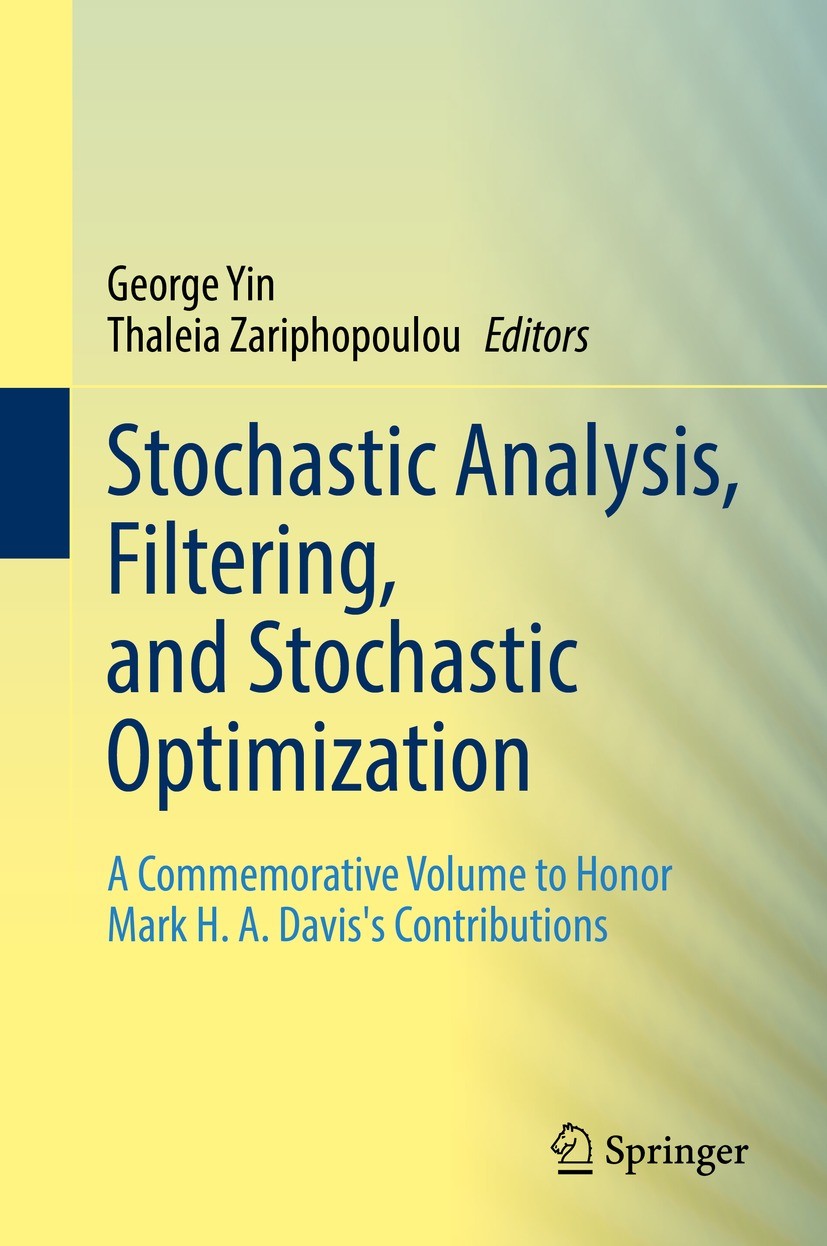 Stochastic Analysis, Filtering, and Stochastic Optimization: A 