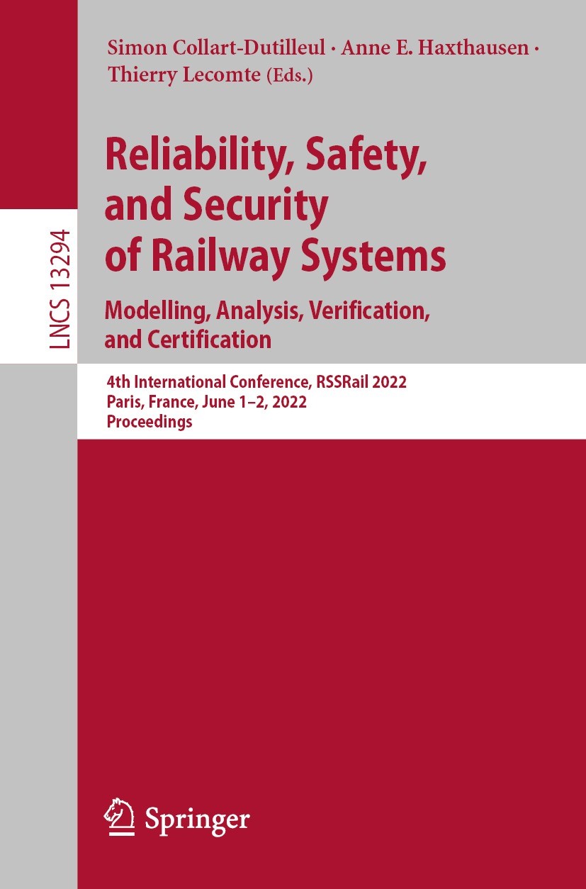 Railway　International　Safety　...　Certification:　Systems.　洋書　First　Conference　of　Security　Notes　Springer　(Lecture　Analysis　Reliability　Paperback　Modelling　in　and　Science　Verification　and　Computer　RSSRail　(9707)-