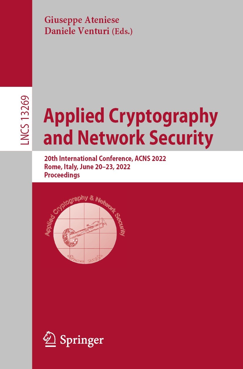 Applied Cryptography and Network Security: 20th International 