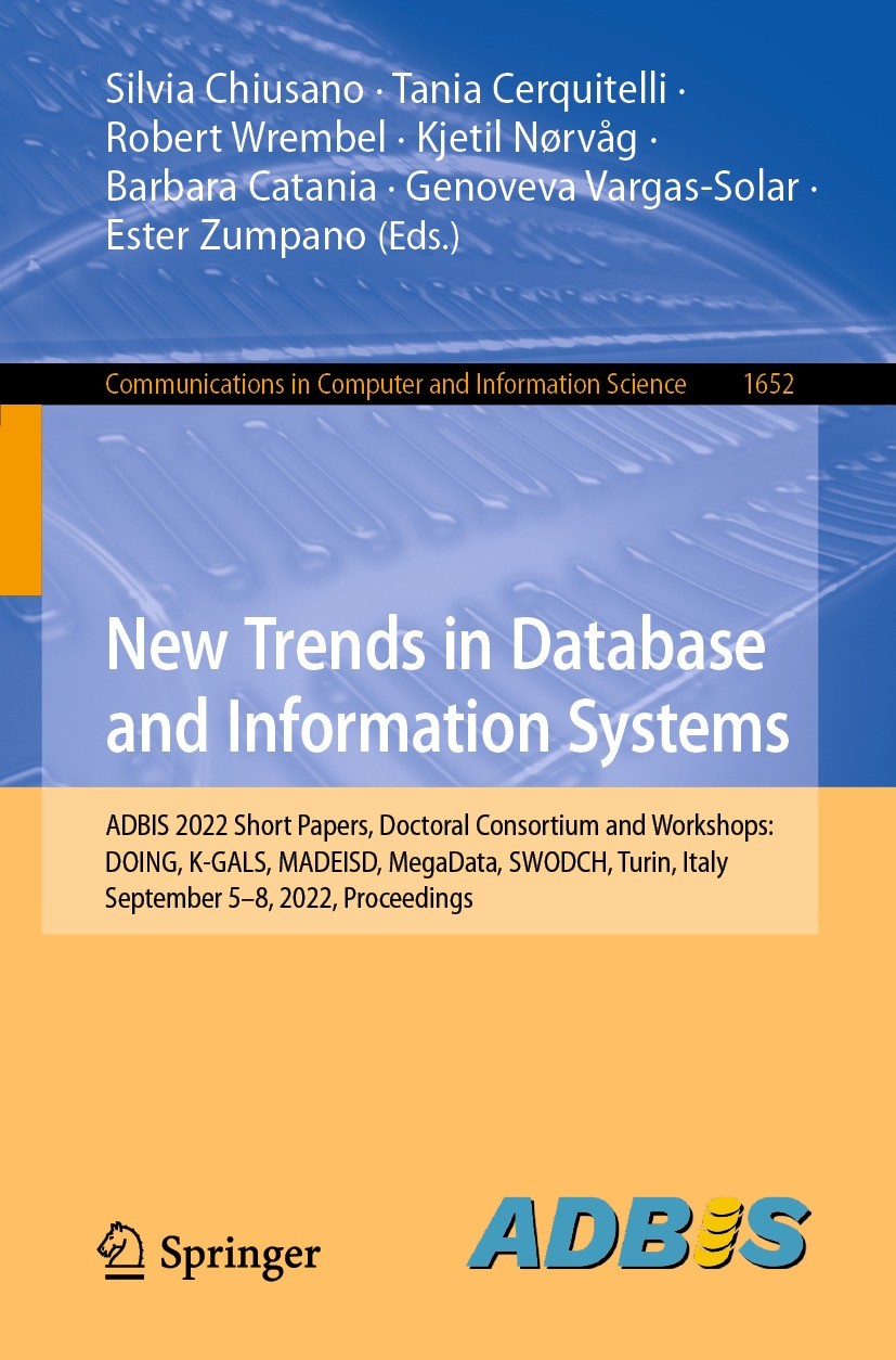 New Trends in Database and Information Systems: ADBIS 2022