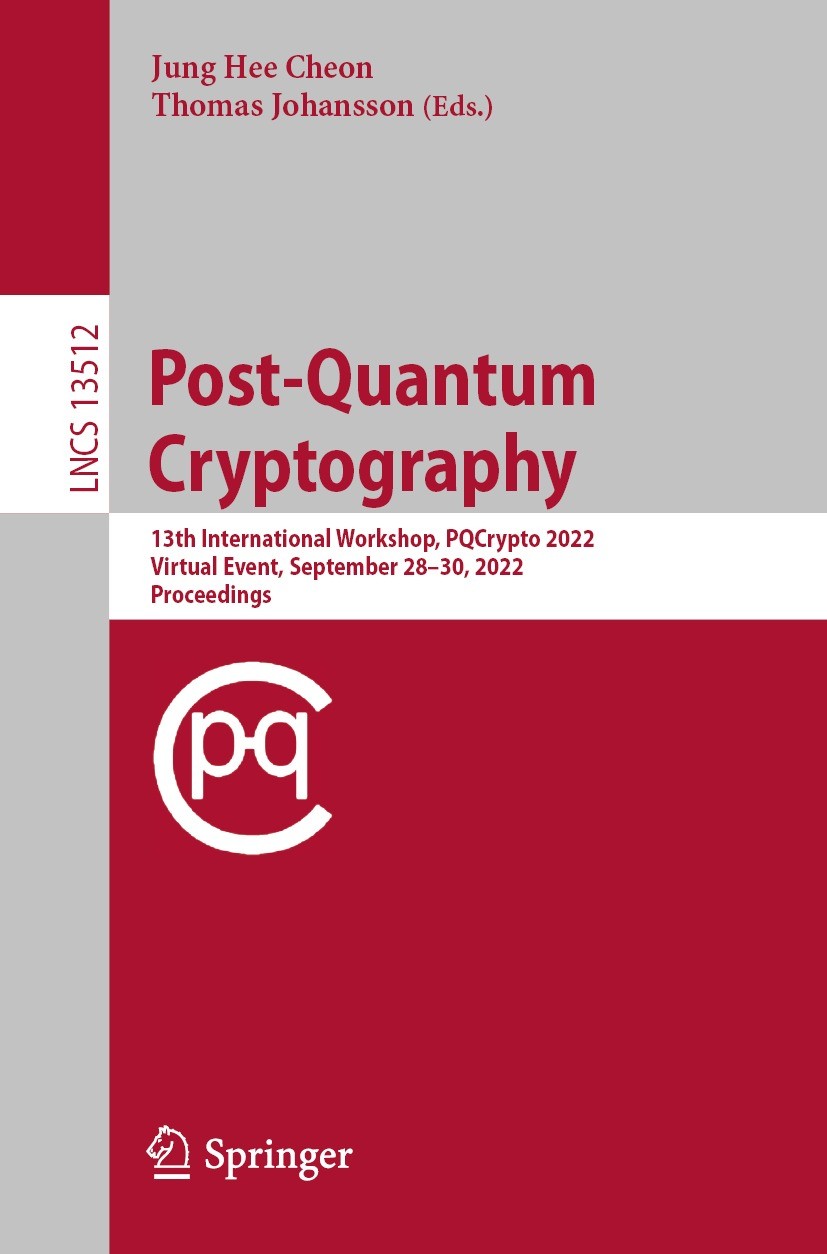 Post-Quantum Cryptography: 13th International Workshop, PQCrypto 