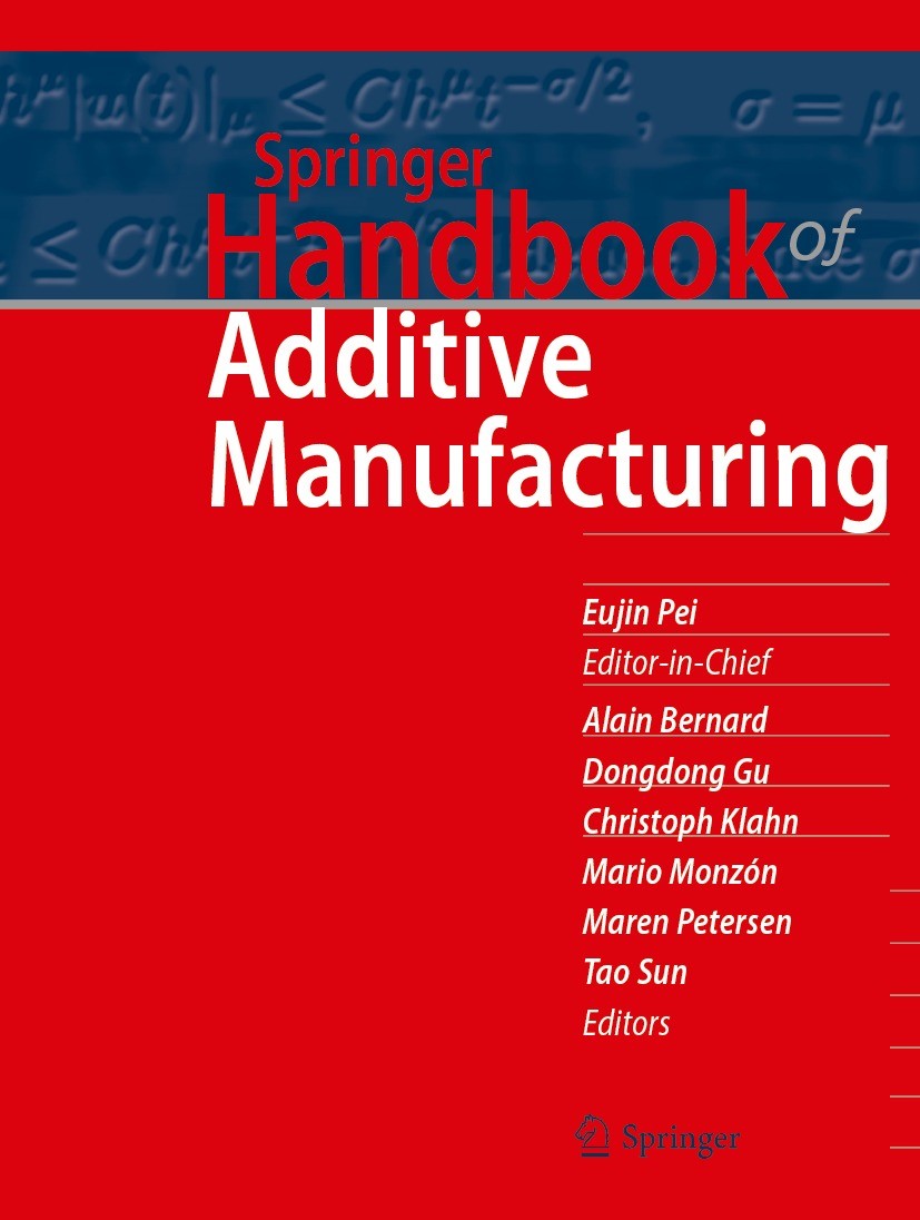 Springer Handbook of Additive Manufacturing | SpringerLink