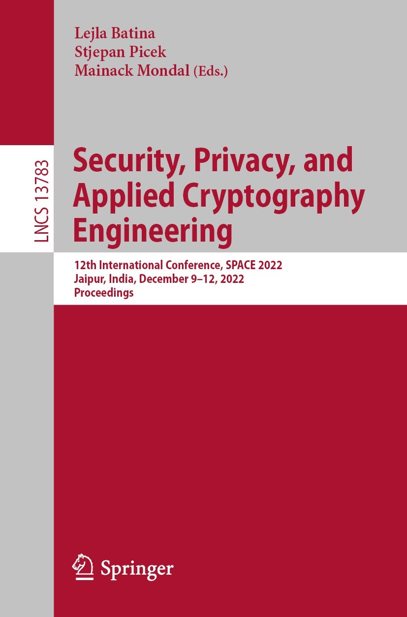 Security, Privacy, and Applied Cryptography Engineering: 12th 