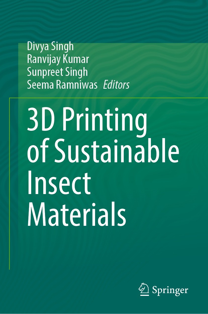3D Printing Sustainable Insect Materials
