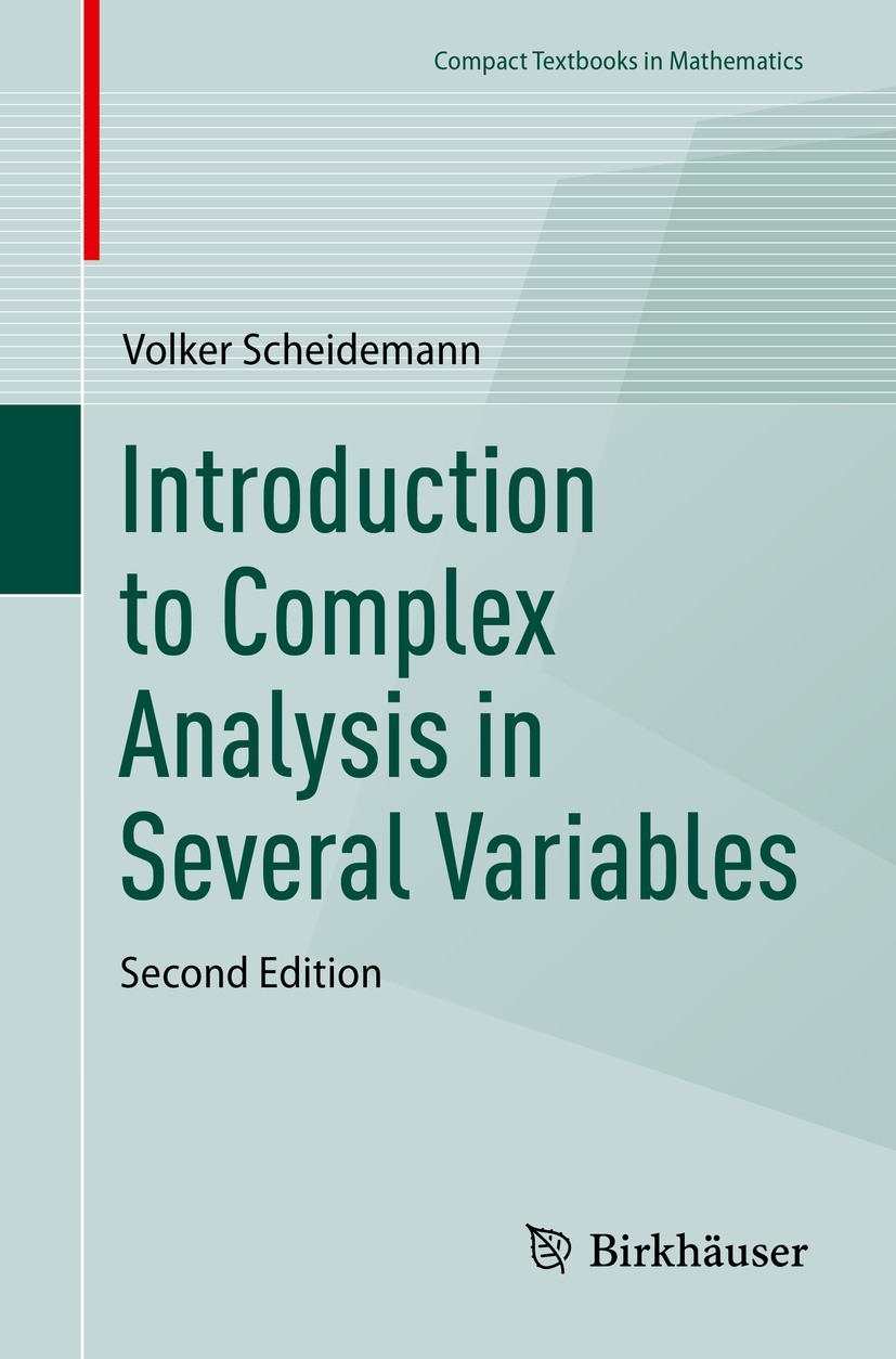 Complex Analysis in Several Variables