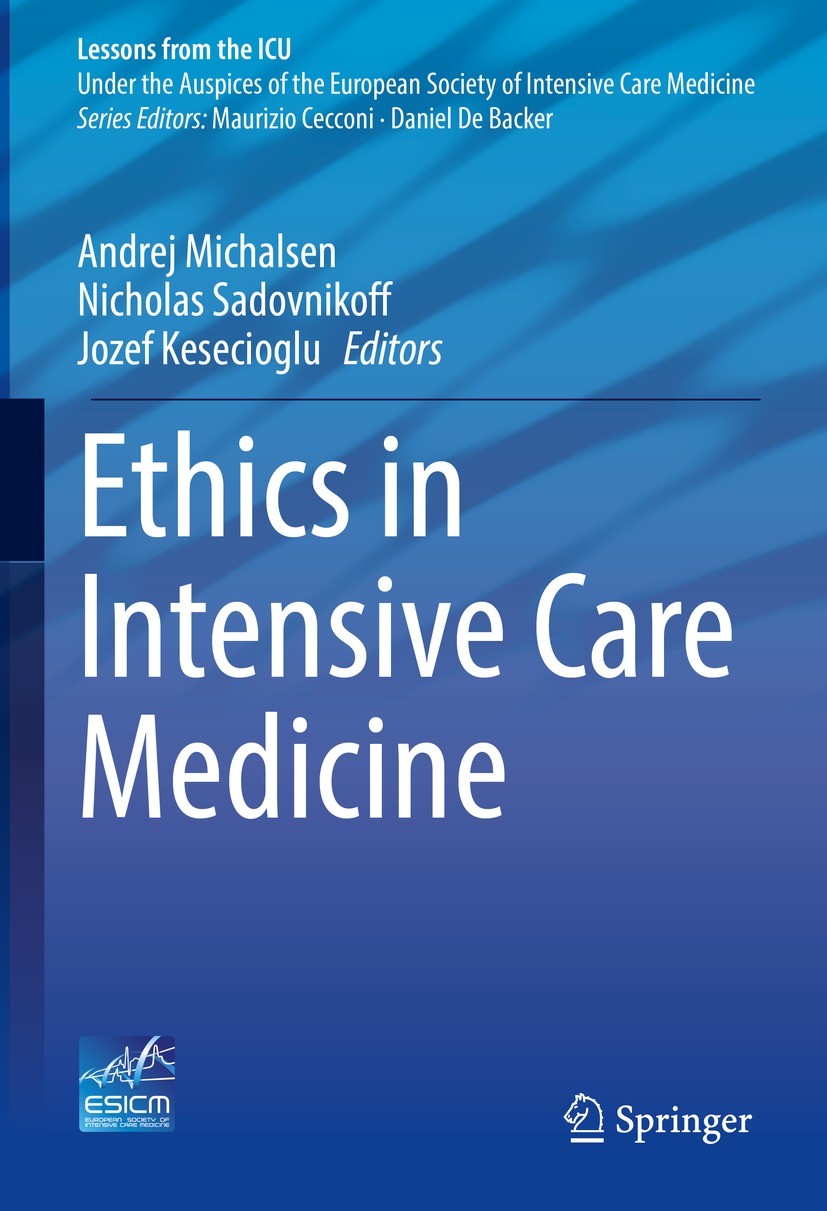 Ethics in Intensive Care Medicine | SpringerLink