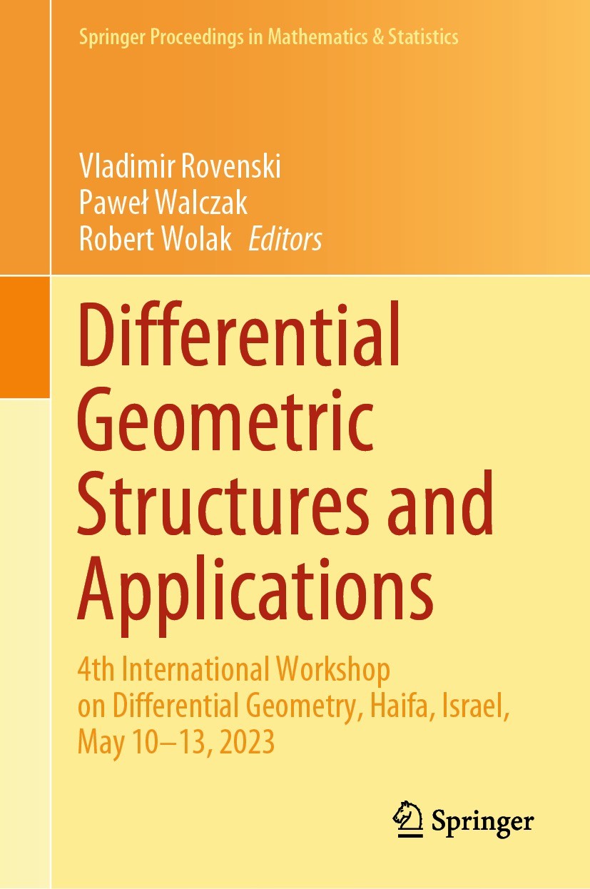 Differential Geometric Structures and Applications: 4th 