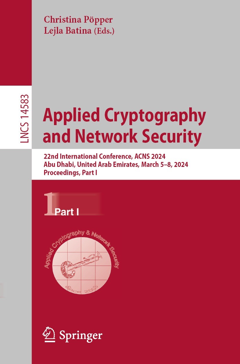 Applied Cryptography and Network Security: 22nd International 
