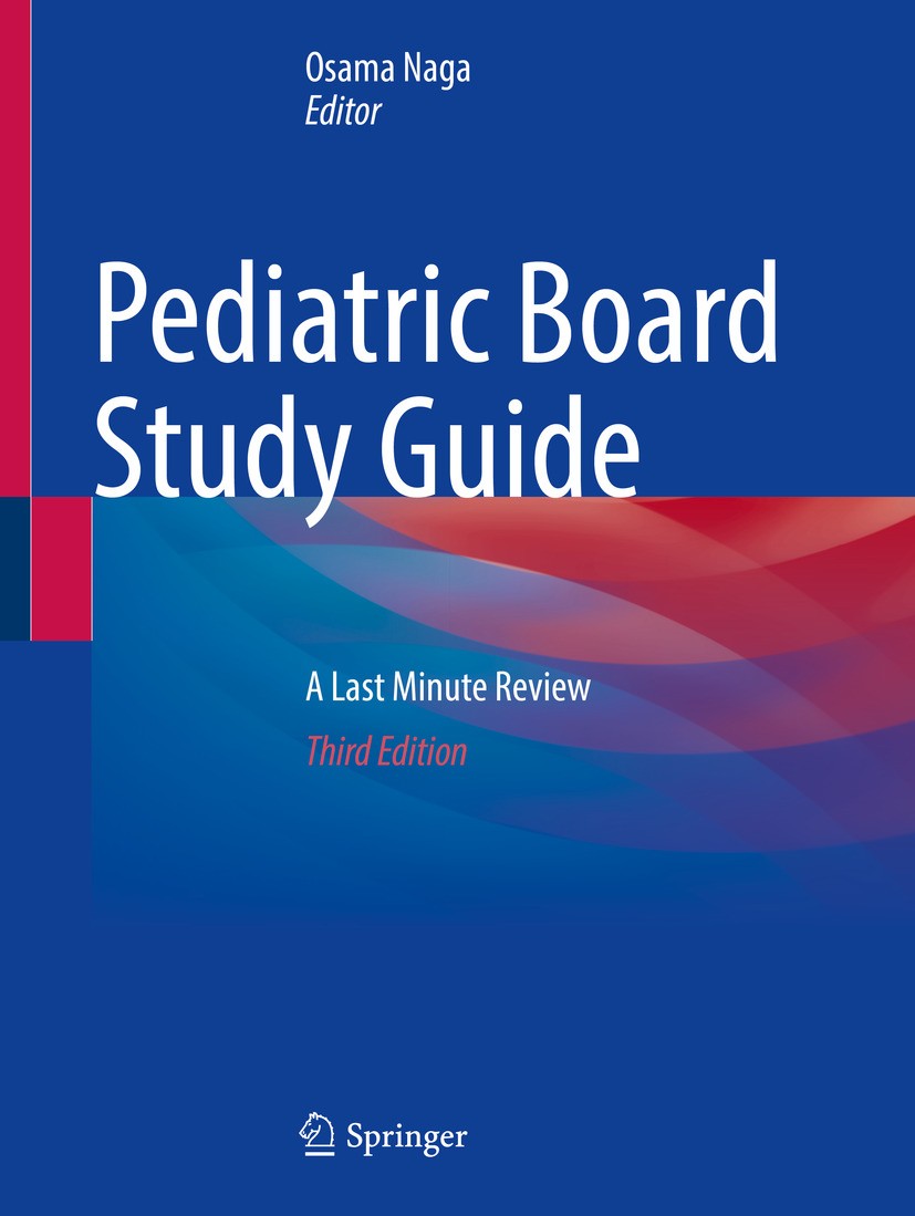 Lightbox view of the cover for Pediatric Board Study Guide