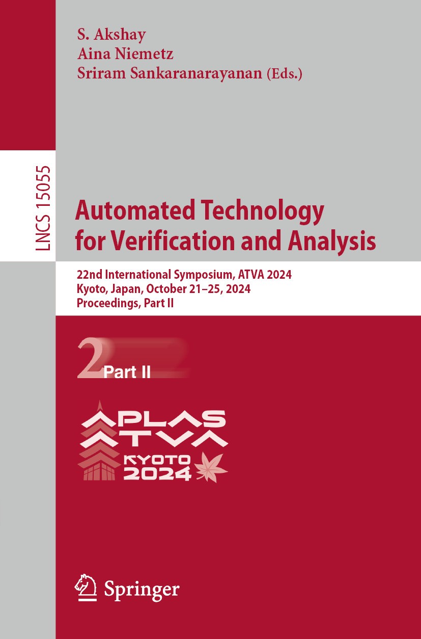 Automated Technology for Verification and Analysis: 22nd