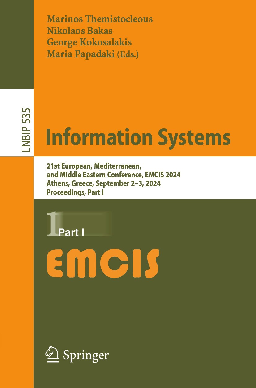 Information Systems: 21st European, Mediterranean, and