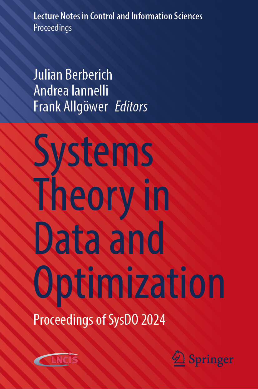 Systems Theory in Data and Optimization: Proceedings of