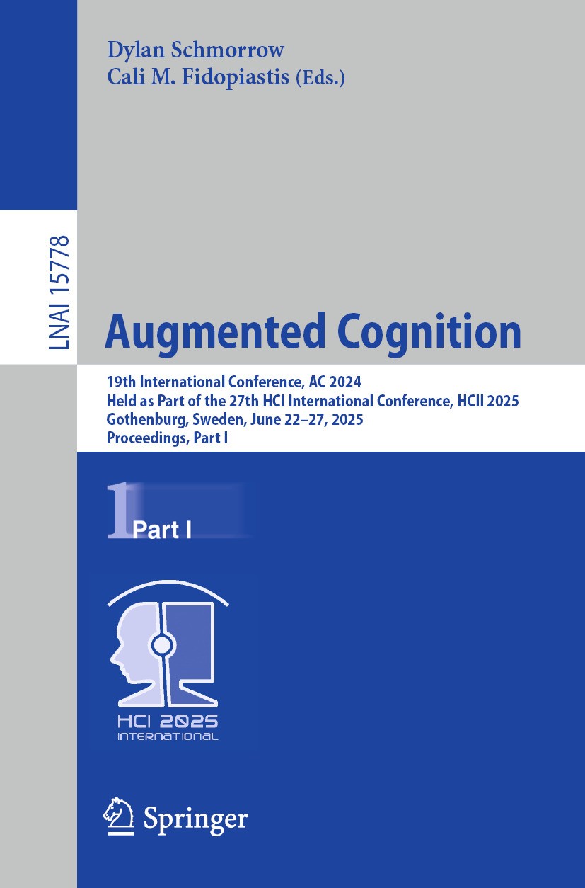 Augmented Cognition: 19th International Conference, AC 2025, Held
