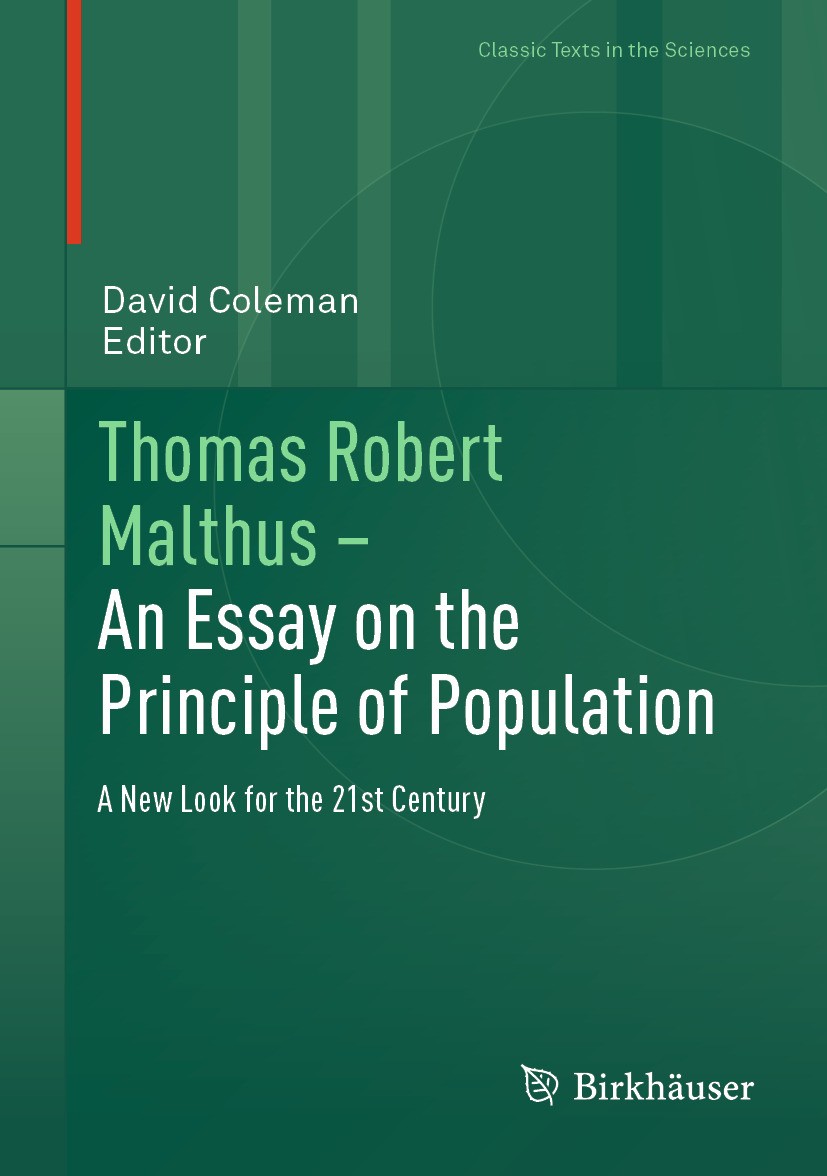 Thomas Robert Malthus – An Essay on the Principle of Population: A