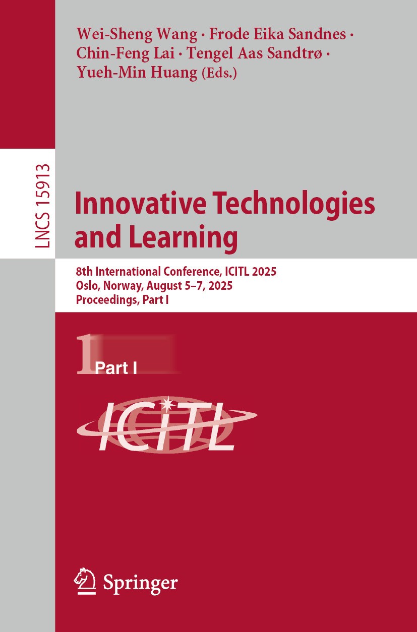 Innovative Technologies and Learning: 8th International