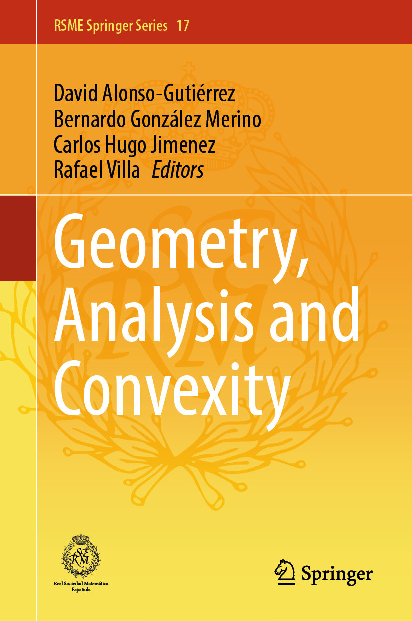 Geometry, Analysis and Convexity | Springer Nature Link