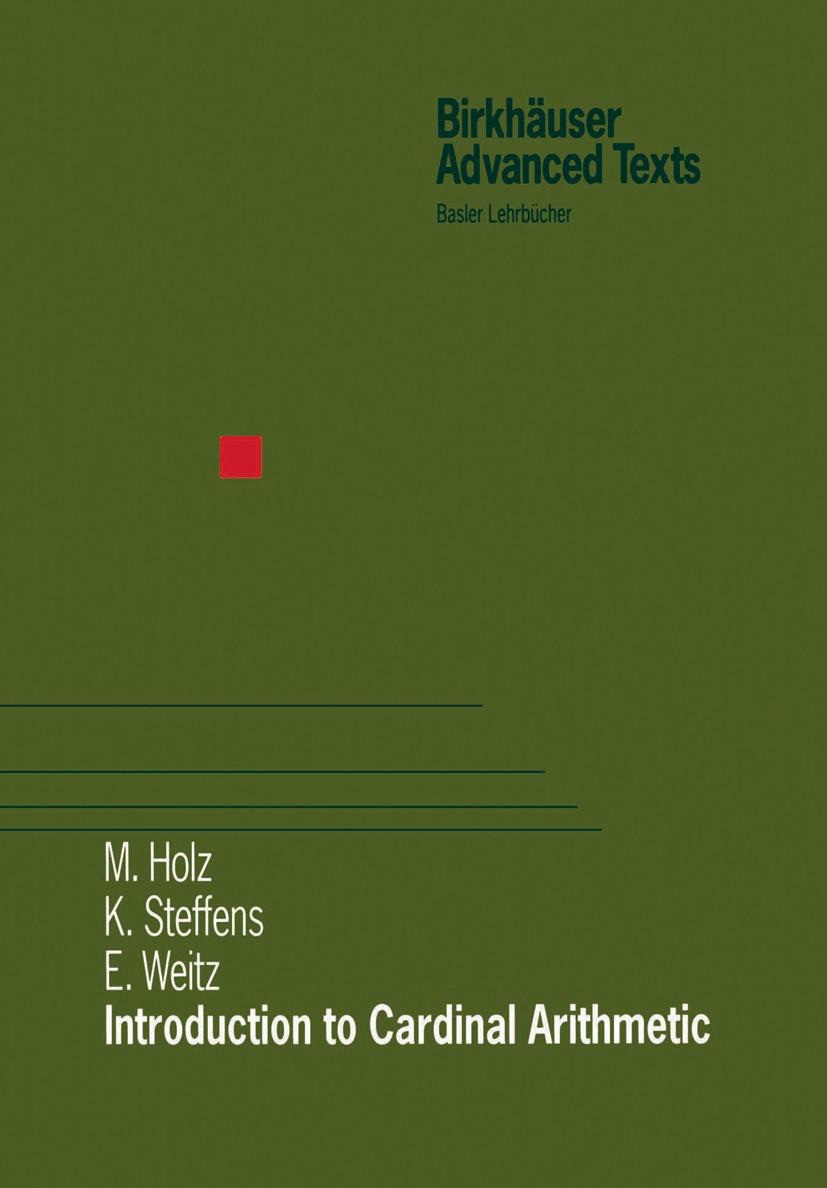 Introduction to Cardinal Arithmetic | SpringerLink Introduction to Cardinal Arithmetic | SpringerLink