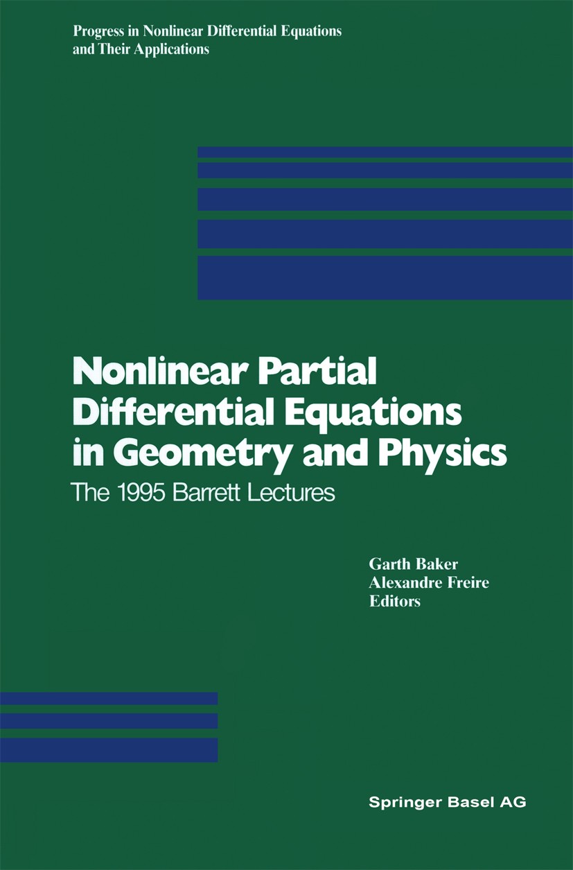Nonlinear Partial Differential Equations in Geometry and