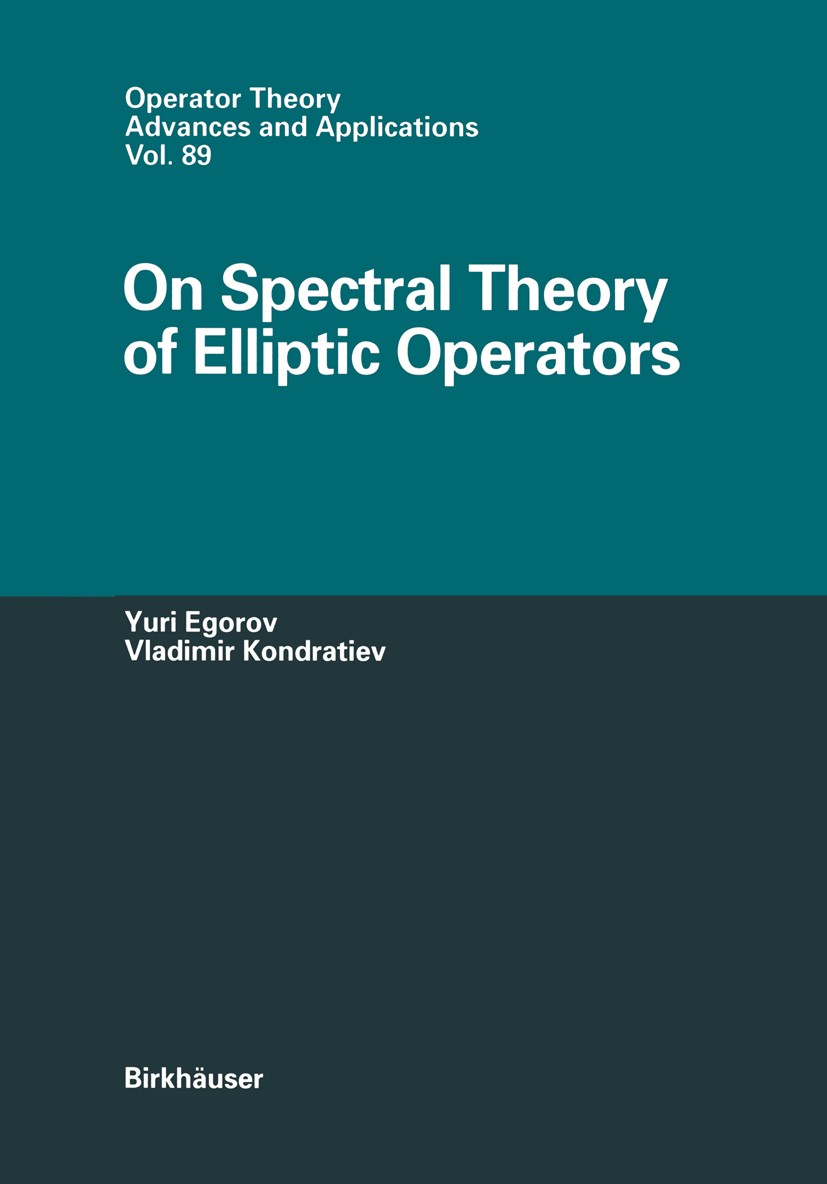 On Spectral Theory of Elliptic Operators | SpringerLink On Spectral Theory of Elliptic Operators | SpringerLink