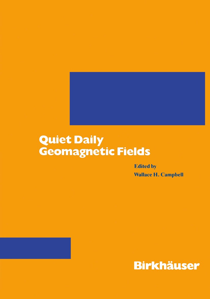 Quiet Daily Geomagnetic Fields | SpringerLink