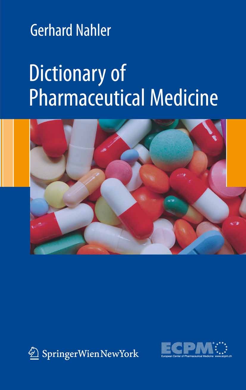 Dictionary Of Pharmaceutical Medicine | Springerlink