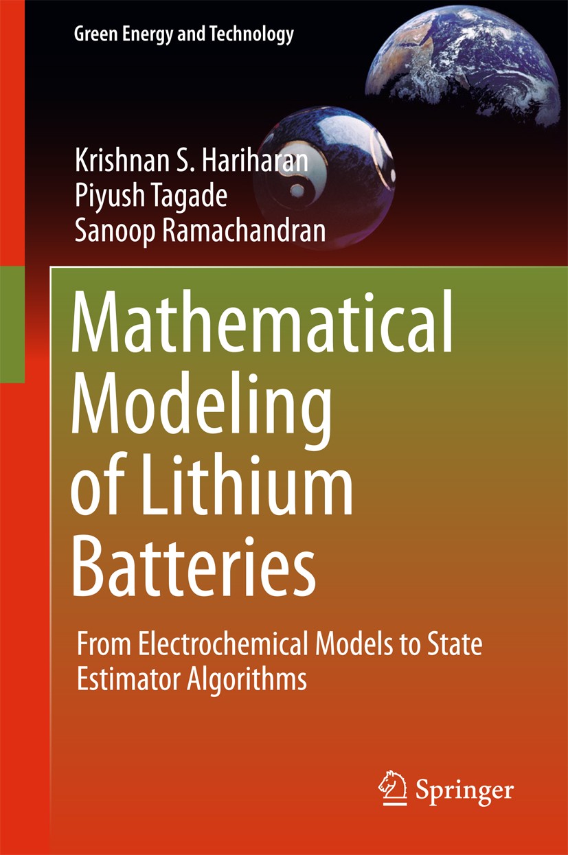 Mathematical Modeling of Lithium Batteries: From Electrochemical Models to  State Estimator Algorithms | SpringerLink