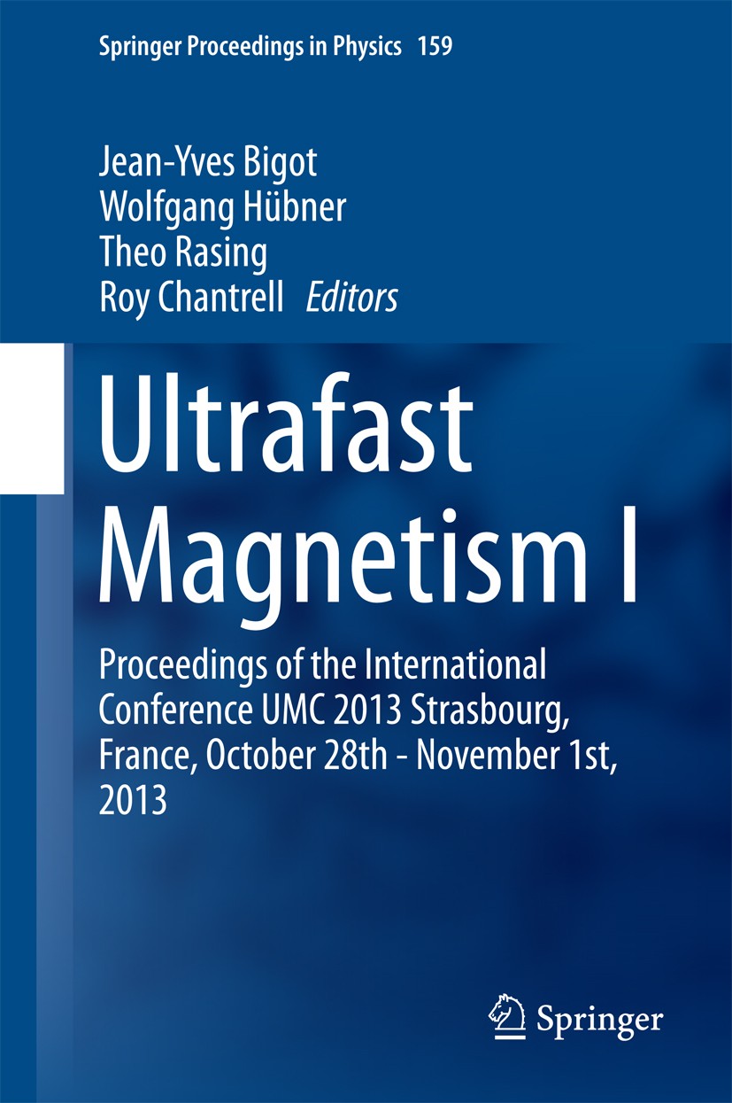 Ultrafast Magnetism I | SpringerLink