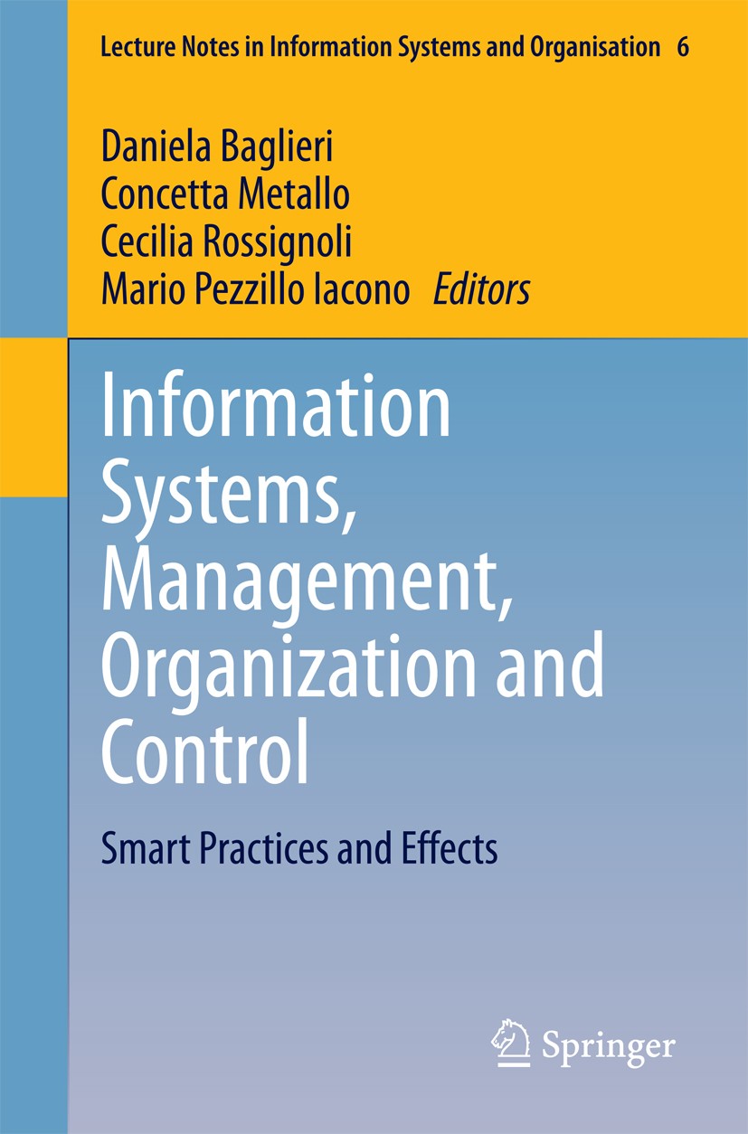 Information Systems, Management, Organization and Control: Smart Practices  and Effects | SpringerLink