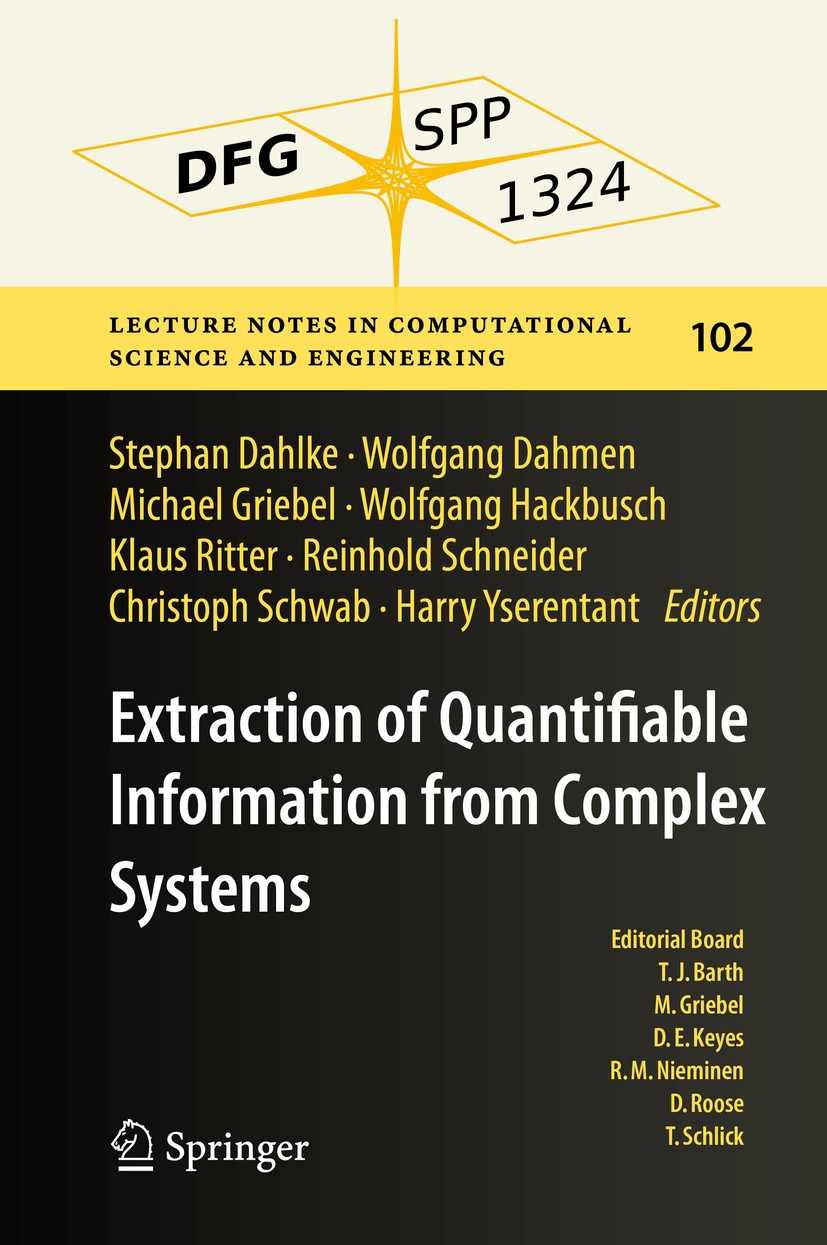Extraction of Quantifiable Information from Complex Systems 