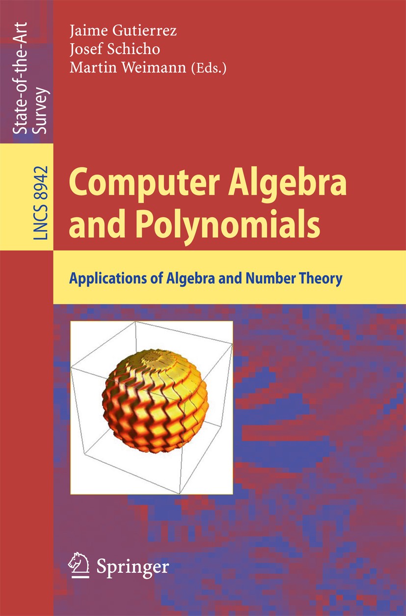 Computer Algebra and Polynomials: Applications of Algebra