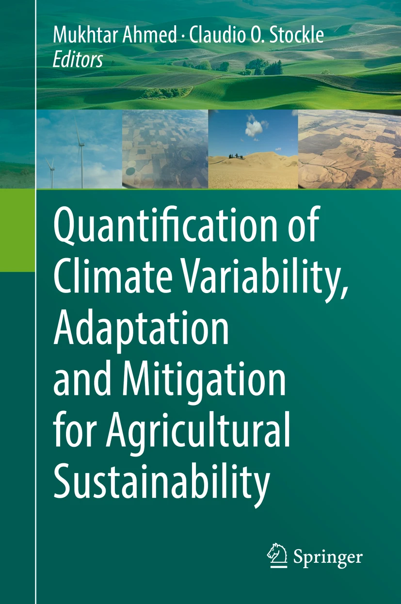 cover - Quantification of Climate Variability, Adaptation and Mitigation for Agricultural Sustainability