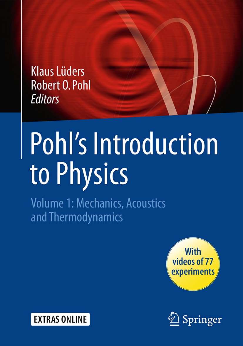 to　Thermodynamics　Acoustics　and　Mechanics,　Pohl's　1:　Volume　Introduction　Physics:　SpringerLink