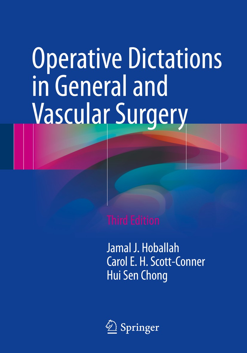Lightbox view of the cover for Operative Dictations in General and Vascular Surgery