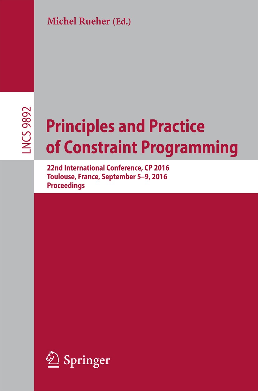 Improved Linearization of Constraint Programming Models | SpringerLink
