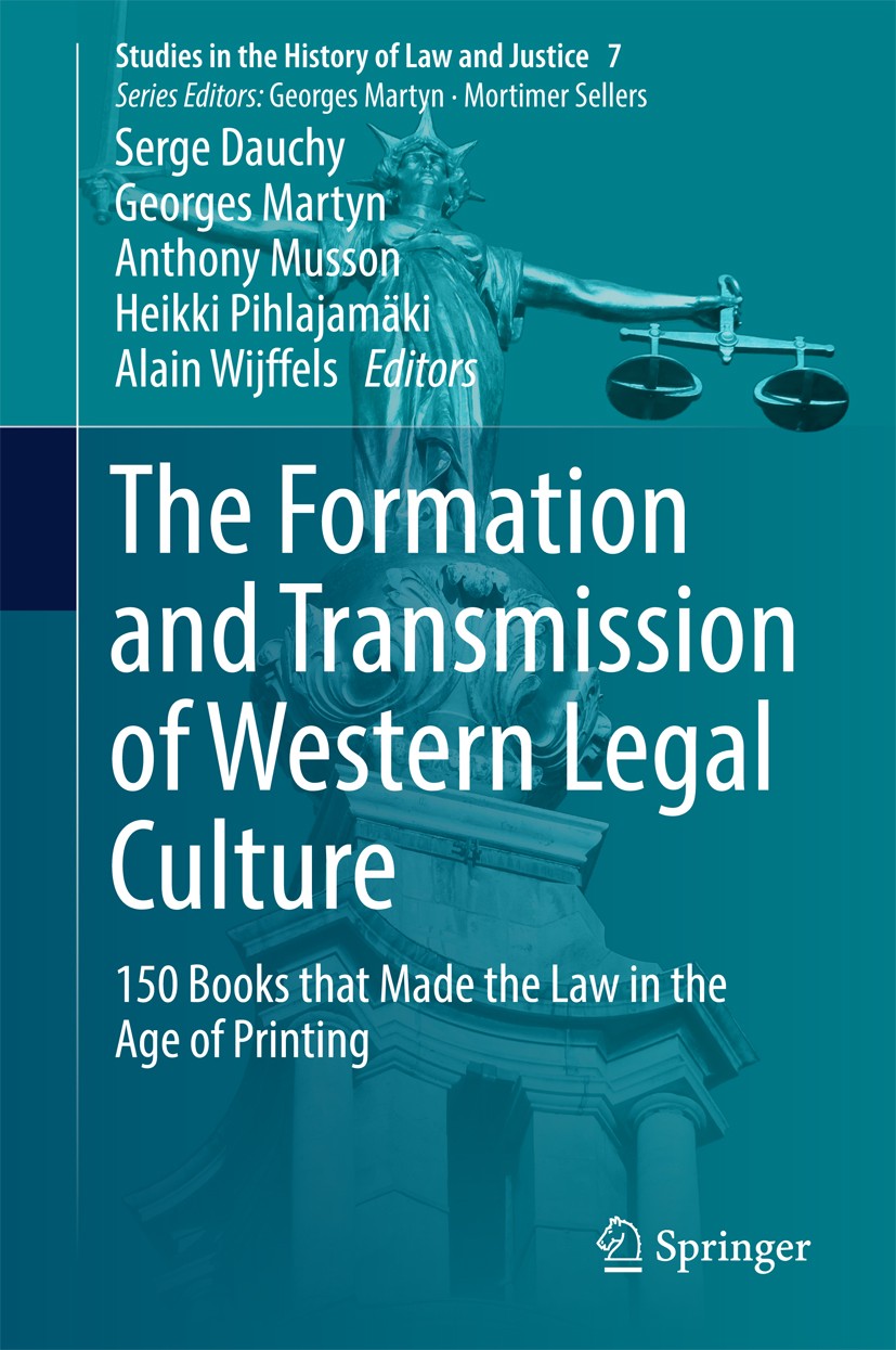 Law Books in the Modern Western World: Nineteenth and Twentieth Centuries |  SpringerLink