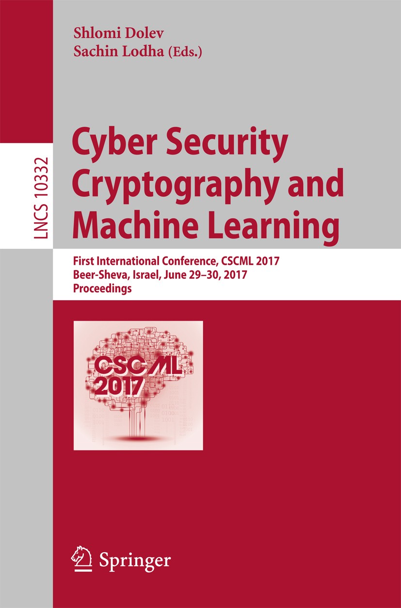 Cyber Security Cryptography and Machine Learning: First 