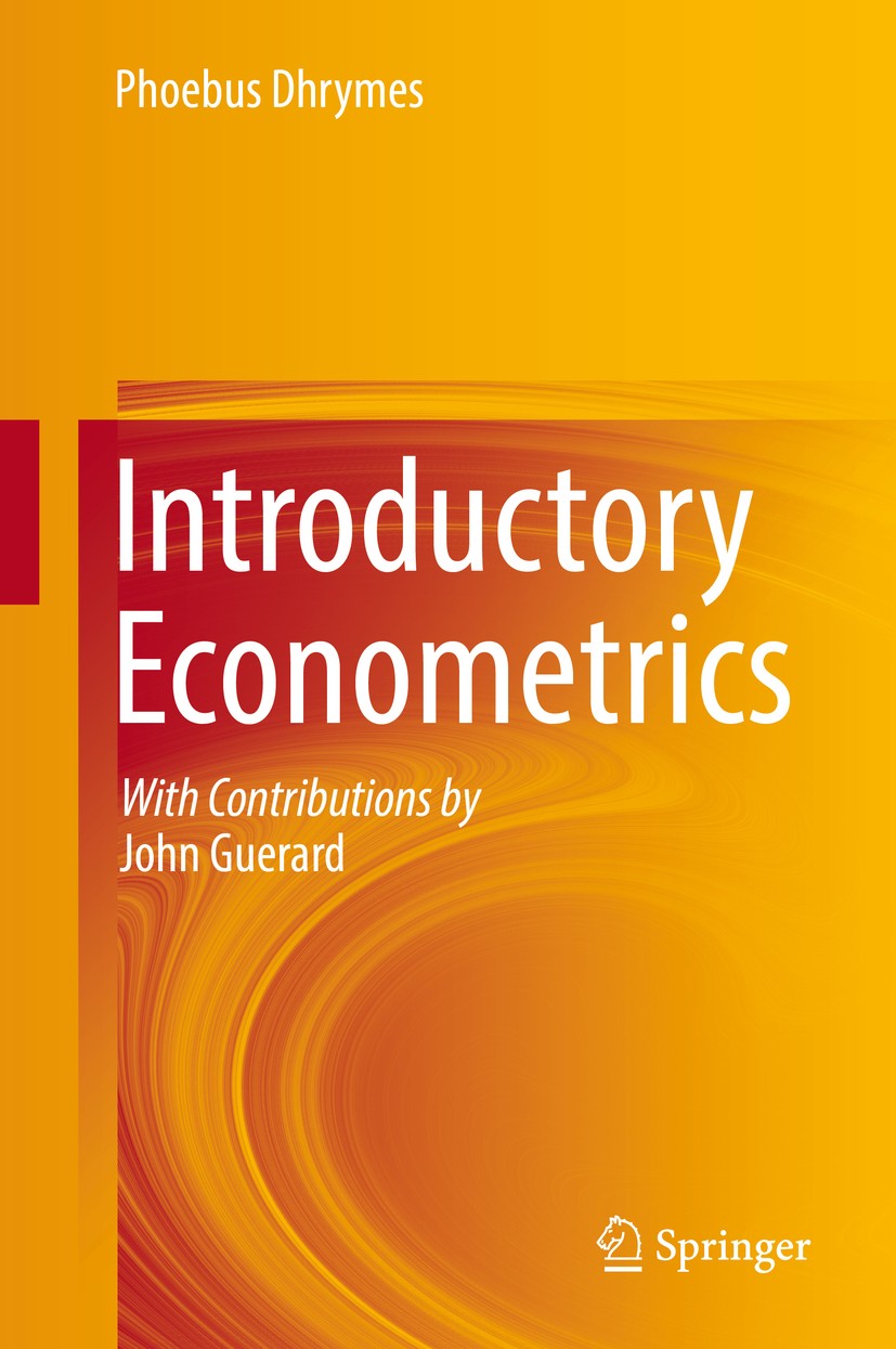 Introductory Econometrics | SpringerLink Introductory Econometrics | SpringerLink