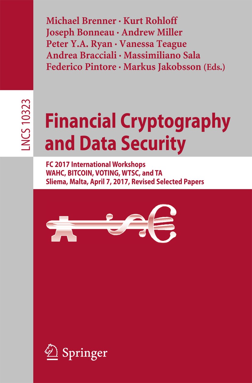 Financial Cryptography and Data Security: FC 2017 International 