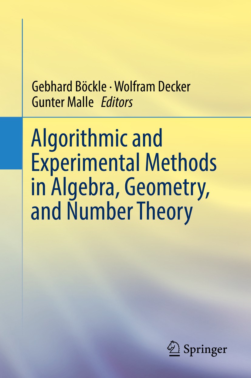Algorithmic and Experimental Methods in Algebra, Geometry