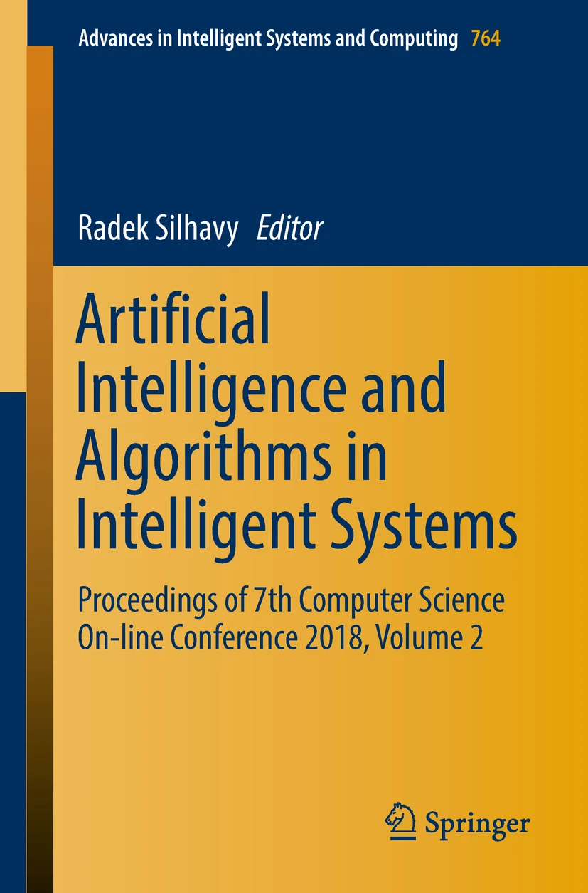 Artificial Intelligence and Algorithms in Intelligent Systems