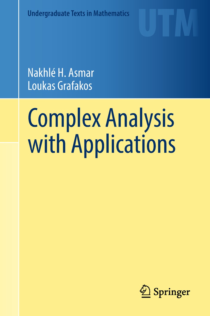 Complex Analysis with Applications | SpringerLink Complex Analysis with Applications | SpringerLink