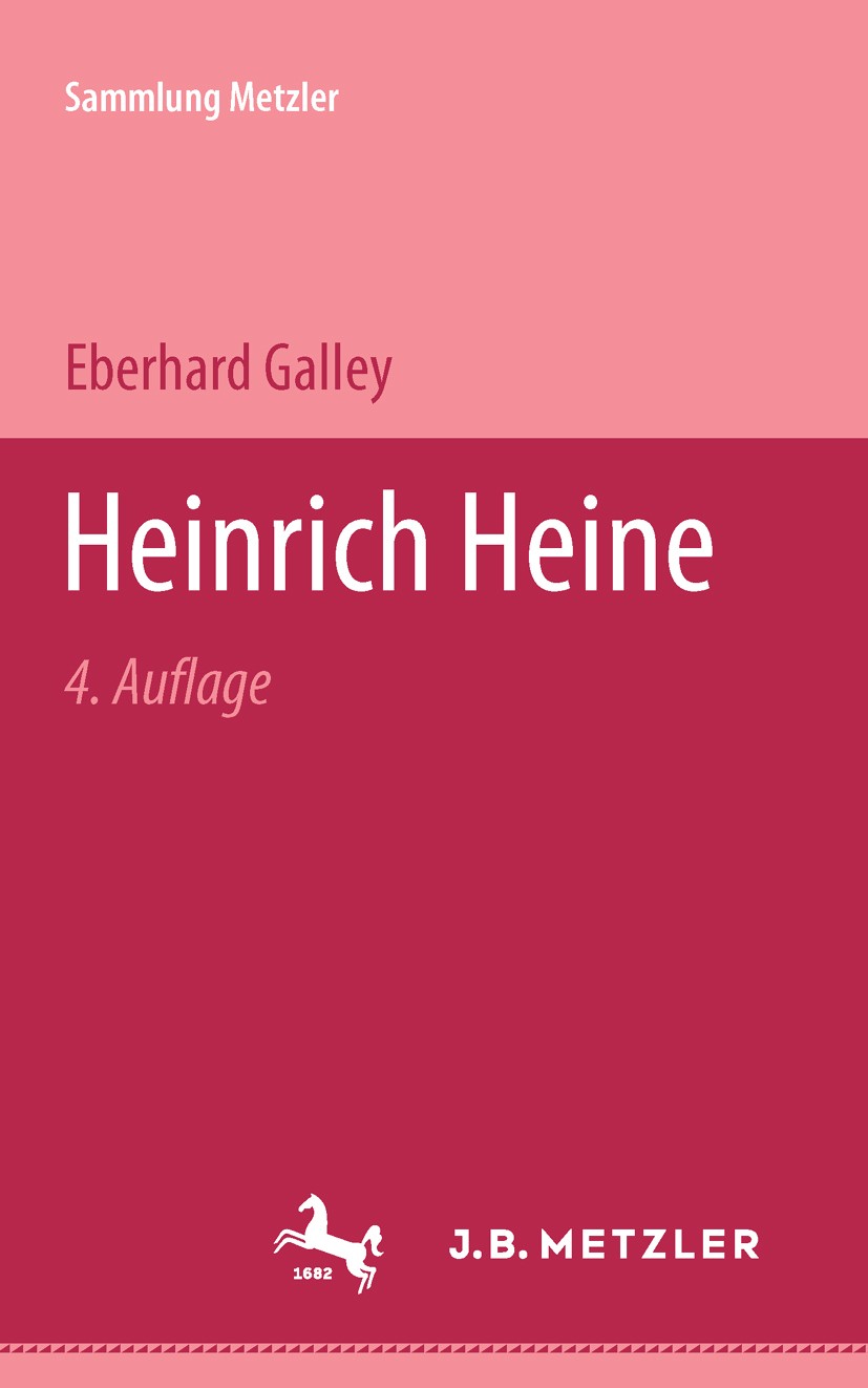 Leben und Werk Heinrich Heines | SpringerLink