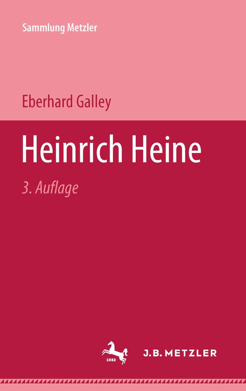 Leben und Werk Heinrich Heines | SpringerLink