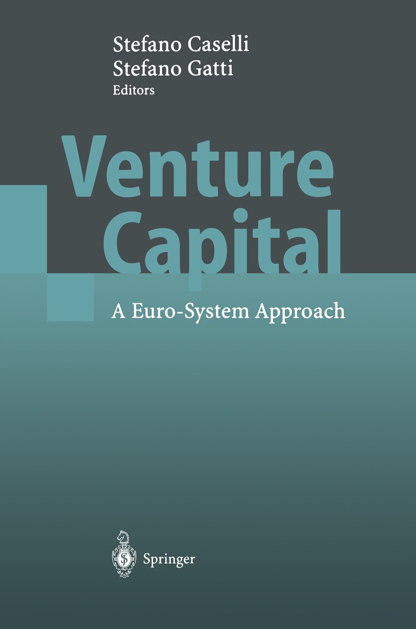 Venture Capital: A Euro-System Approach | Springer Nature Link (formerly  SpringerLink)
