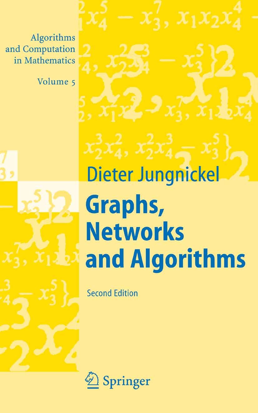 Graphs, Networks and Algorithms | SpringerLink Graphs, Networks and Algorithms | SpringerLink